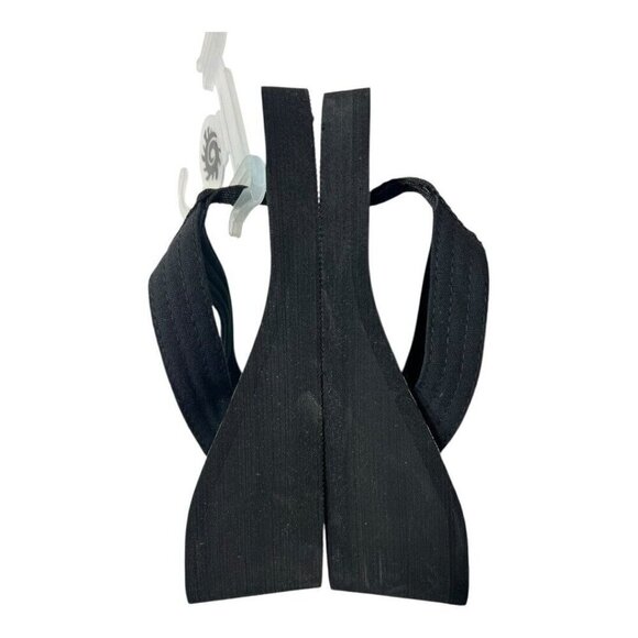 Hawaiian Womens Flip Flop Sandals~Size 7~Black Green Floral Wedge Shoe P7 17 - Picture 7 of 8